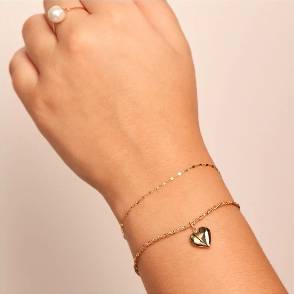 CATBIRD Lover's Bracelet
14k Solid Gold - Picture 3 of 11